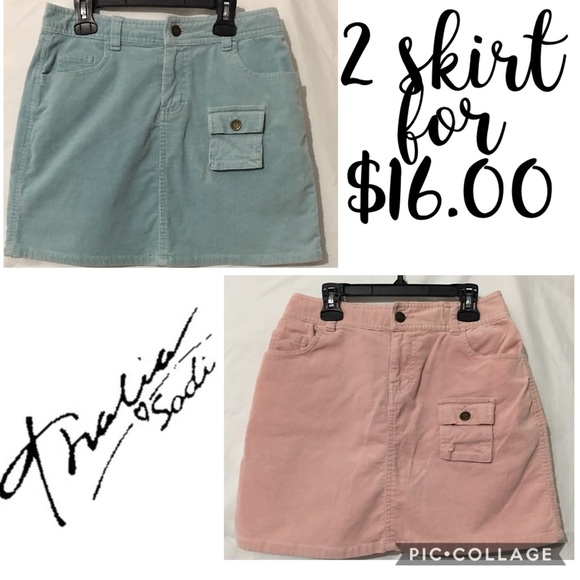 Thalia Sodi Dresses & Skirts - THALIA CORDUROY MINI SKIRT